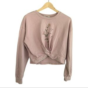 Pale Pink Inspirational Sweatshirt